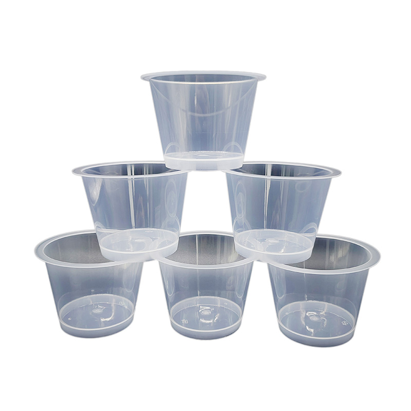 PP plastiskt glassbehållare