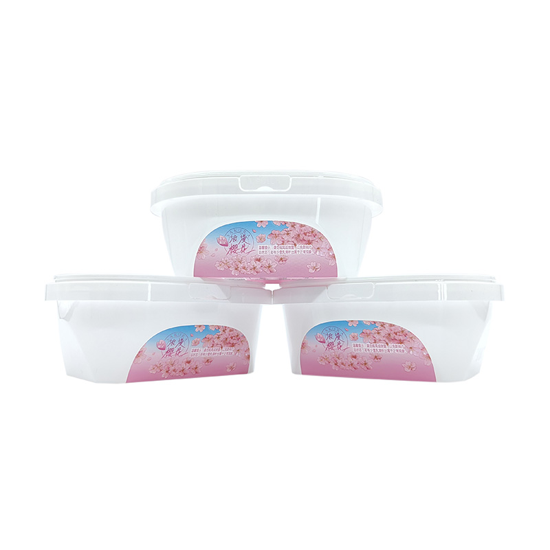 PP plastinsprutningskopp för yoghurt